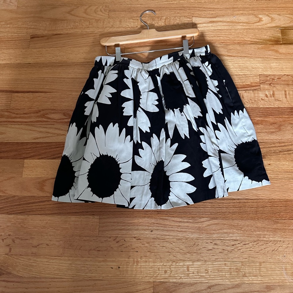 Alice and Olivia sunflower skirt